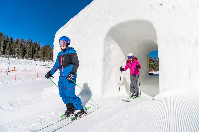 Der Schneetunnel im Funslope | © Christine Höflehner