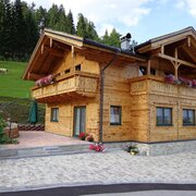Holzhaus Sommer 1