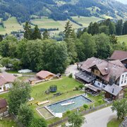 Zaunerhof aus der Vogelperspektive
