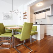 Planai West open living and kitchen area