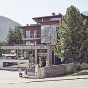 Hotel im Sommer